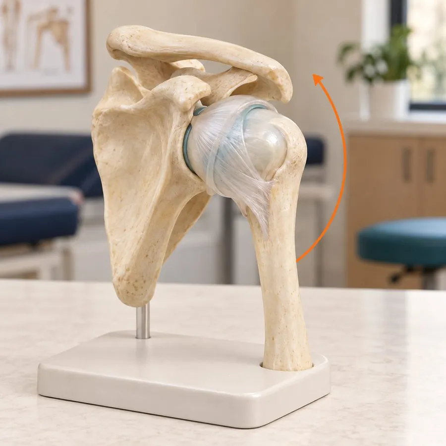 Shoulder joint anatomy — rotator cuff and ball-and-socket