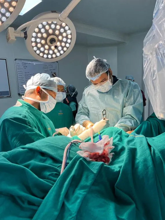 Femoral nailing (PFN) fracture surgery led by Dr. Kumar Vishal